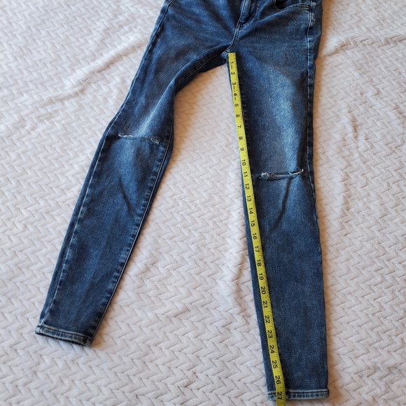 AEO Hi-Rise Jegging Stone Washed Jeans Size 2 Regular - Picture 6 of 11